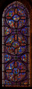 St Anthony och St Paul Anchorite-fönster (w30b) av French School