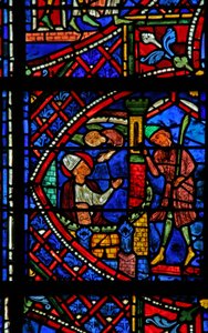 St. Apollinaire: besöks av en ängel i fängelse (w36) av French School