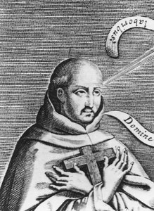 Johannes av korset (gravyr) av French School