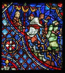 St Nicholas: resenärer går i land (w29a) av French School