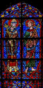 St Peter & Kristus (w105) av French School