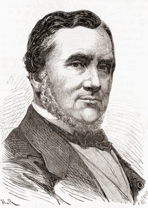 Stanislas Charles Henri Dupuy de Lôme, från Les Merveilles de la Science, publicerad ca 1870 (gravyr) av French School