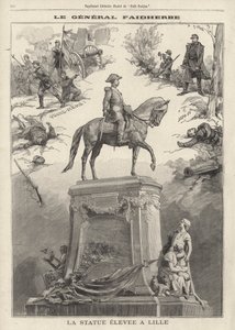 Staty av den franske generalen och kolonialguvernören Louis Faidherbe restes i Lille av French School