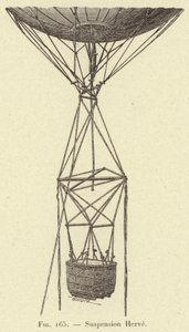 Suspension Herve (gravyr) av French School