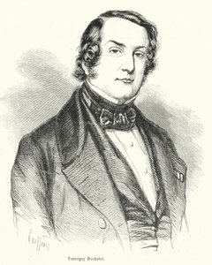 Tanneguy Duchatel, fransk politiker och inrikesminister som förlorade sitt ämbete i den franska februarirevolutionen 1848 av French School