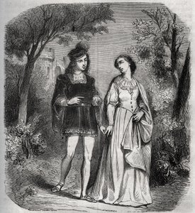 Tantot gick de tillsammans i parken: Francesca de Rimini (Francoise de Rimini av French School