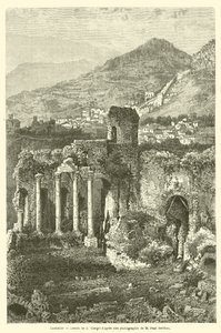 Taormine (gravyr) av French School