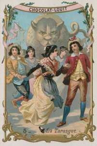Tarasque, Provences legendariska drake av French School