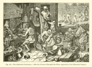 Alkemistens laboratorium (gravyr) av French School