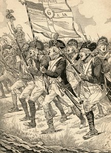 Slaget vid Valmy av French School