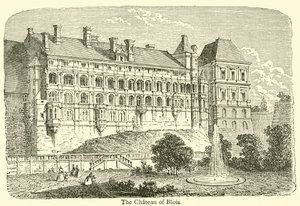 Chateau de Blois (gravyr) av French School