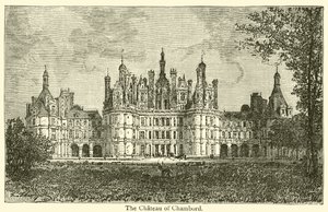 Chateau de Chambord (gravyr) av French School