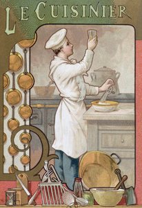 Kocken, ca 1899 av French School