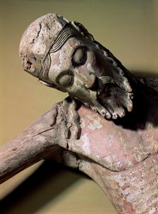 Nedstigningen från korset, 1100-talet (polykromt trä)