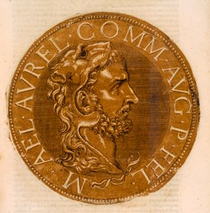 Kejsaren Commodus av French School