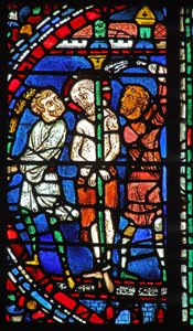The Flagellation (w37) av French School