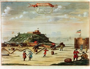 The Fort of Goree (färggravyr) av French School
