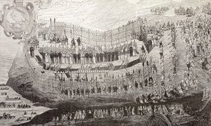The Great Martyrdom of Nagasaki, 1622, fra 