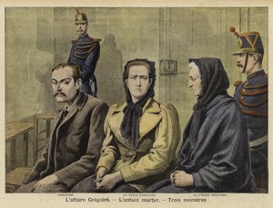 Barnmordet på Gregoire, Frankrike, 1897 av French School