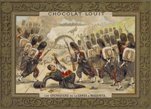 Gardets grenadjärer vid slaget vid Magenta, 1859