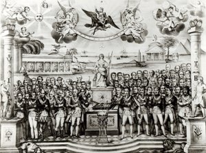 Frimurarmysteriernas historiska födelseplats av French School
