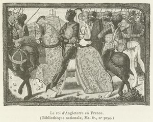 Kungen av England i Frankrike av French School