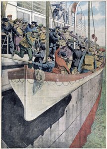 Lärdomen från SS Titanic: Livbåtsövning på ett passagerarfartyg av French School