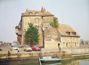 Löjtnansen, från vilken Samuel de Champlain (1567-1635) reste till Nya Frankrike, 15 mars 1603, sedan 16 april 1608 av French School