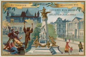 Louvren, Paris av French School