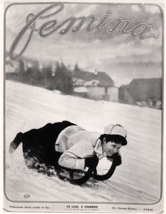 The Luge at Chamonix, från Femina av French School