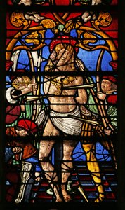 Sankt Sebastians martyrskap av French School