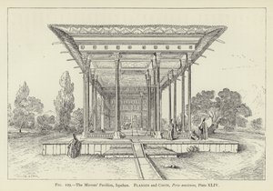 Spegelpaviljongen, Ispahan av French School