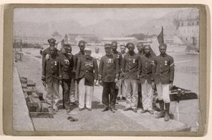 Mission Marchand, som lämnade Loango, i Kongo, och nådde Fachoda, Sudan, 1897-98 av French School