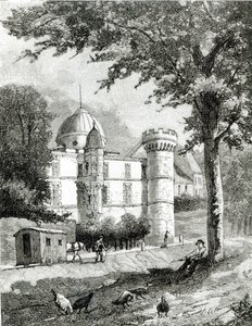 Camille Flammarions observatorium vid Juvisy av French School