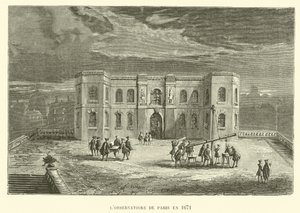 Observatoriet i Paris 1671 (gravyr) av French School