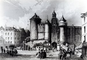 Petit Chatelet på 1600-talet av French School
