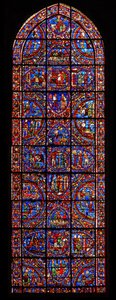 The Prodigal Son-fönstret (w35) (w35) av French School