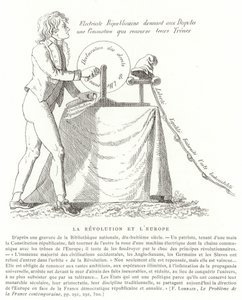 Revolutionen och Europa av French School