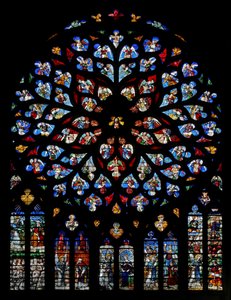 Rose de Paradis med änglamusiker, före 1520 av French School