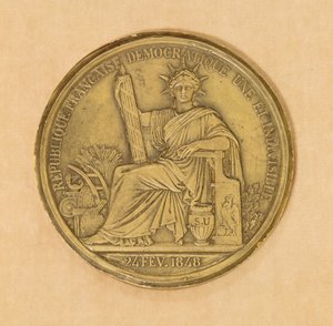 Andra republikens sigill, 1848 av French School