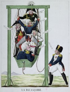Gungan, karikatyr av Napoleon (1769-1821), ca 1814 av French School