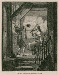 The Toilette; efter Carle Vernet av French School