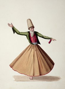 Turner, ottomansk tid, tredje kvartalet av 1700-talet (wc på papper) av French School