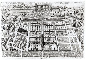 Villa dEste Palace and Gardens, Tivoli, Italien, ca 1600 av French School
