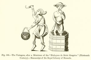 The Vintagers, efter en miniatyr av Dialogues de Saint Gregoire av French School