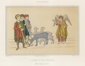 Ängeln och herdarna av French School