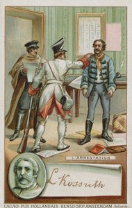 Gripandet av Lajos Kossuth av French School