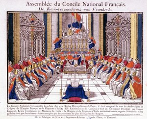 Prästerskapet i Frankrike och Italien träffades i Paris för det franska nationella rådets församling den 9 juni av French School