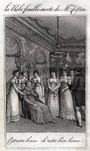 Döda lövklänningen av Madame Cottin (Sophie Cottin Rostand) (1770-1807) fransk författare. av French School