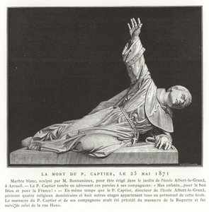 Pere Captiers död den 25 maj 1871 av French School